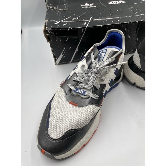 Adidas Star Wars Men Shoes Size 11.5 Nite Jogger FV8040 R2-D2 2019 With Box main image 13